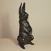 A0319  Sitting Bronze Rabbit or Hare